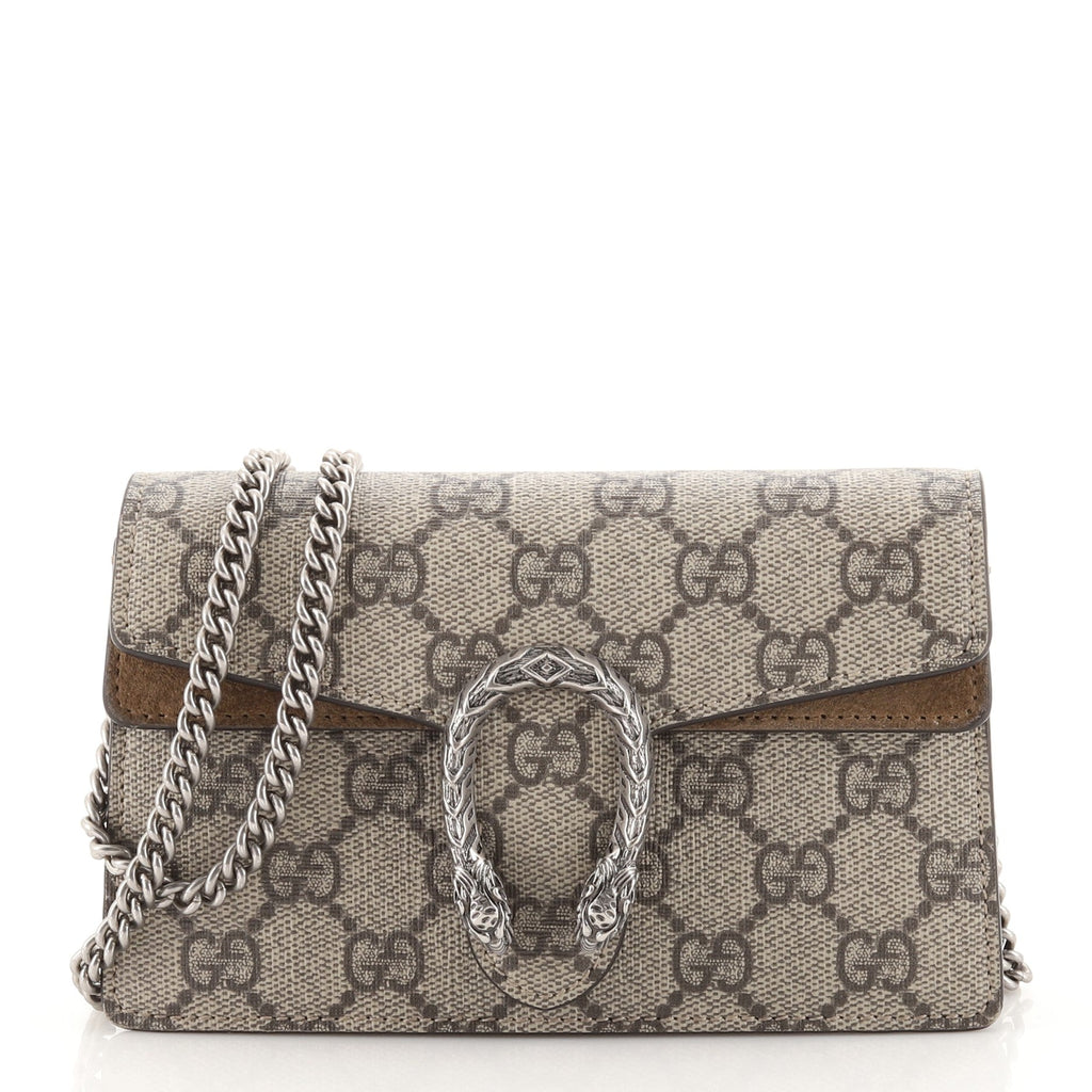 Dionysus Bag GG Coated Canvas Super Mini