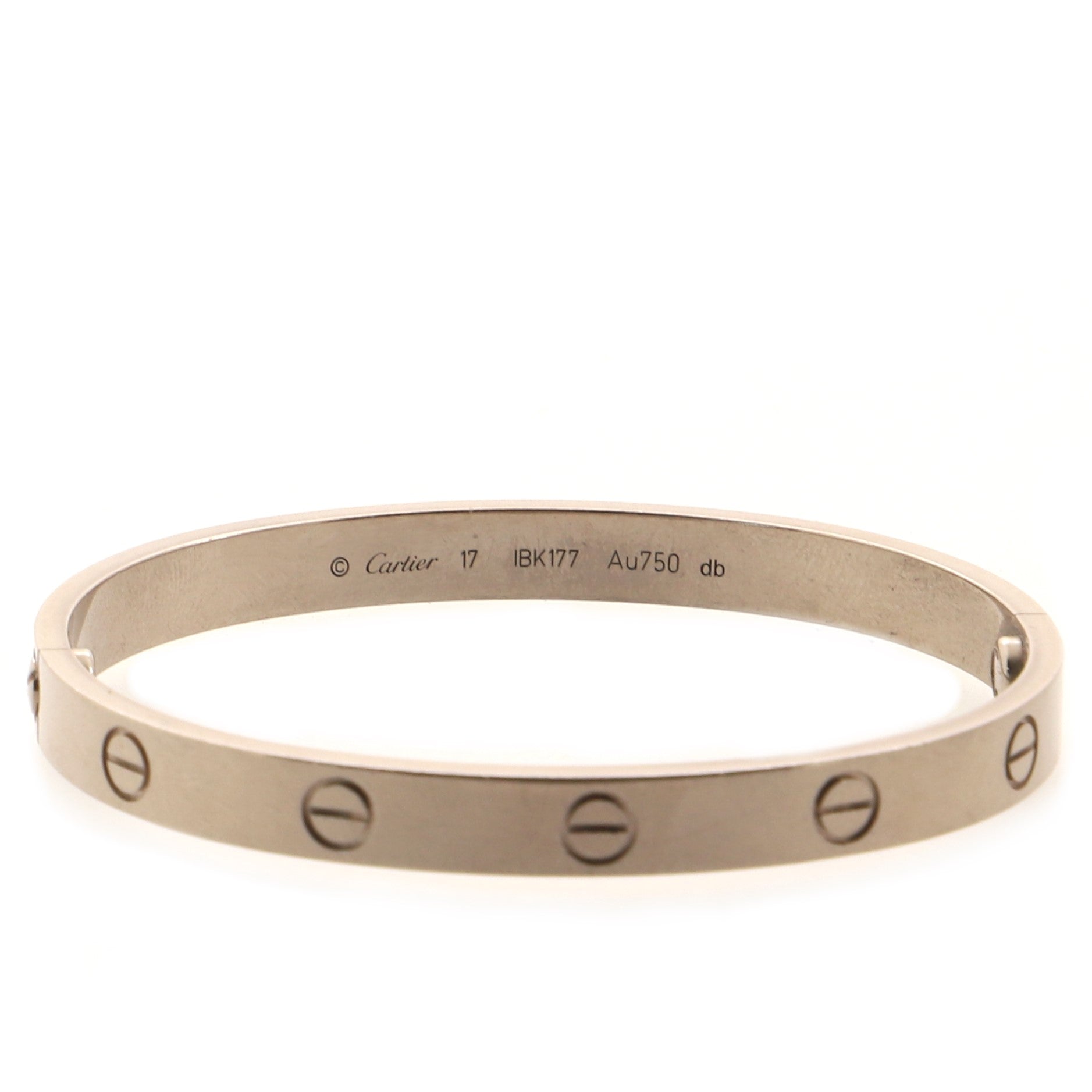Love Bracelet 18K White Gold