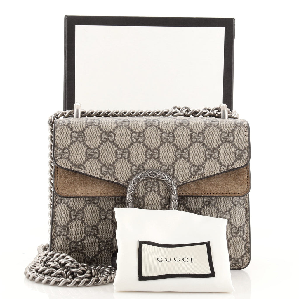Dionysus Bag GG Coated Canvas Mini