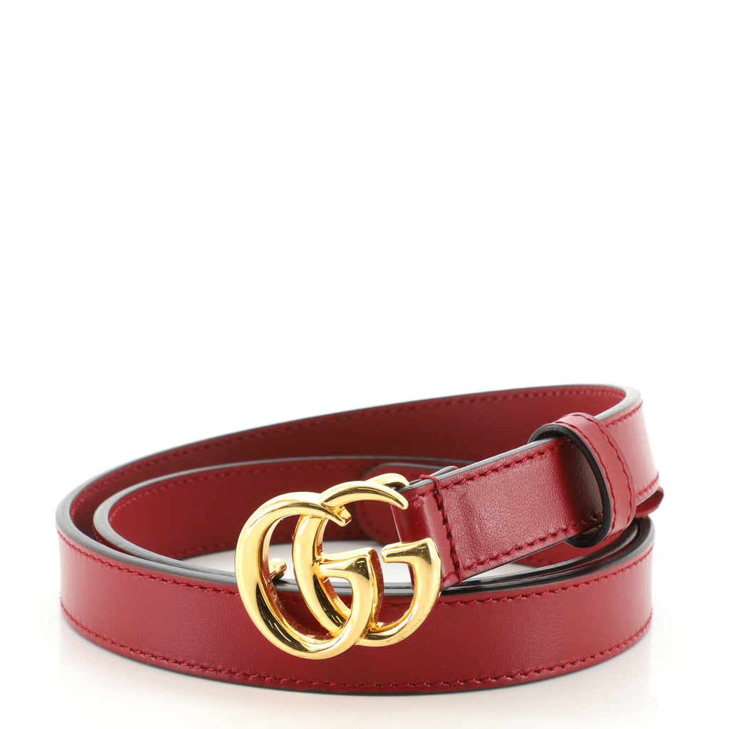 GG Marmont Belt Leather Thin 85