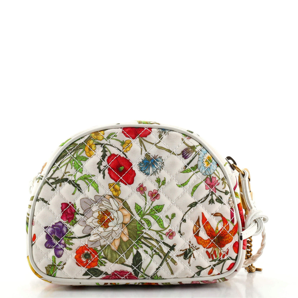 Trapuntata Camera Shoulder Bag Quilted Flora Canvas	 Mini