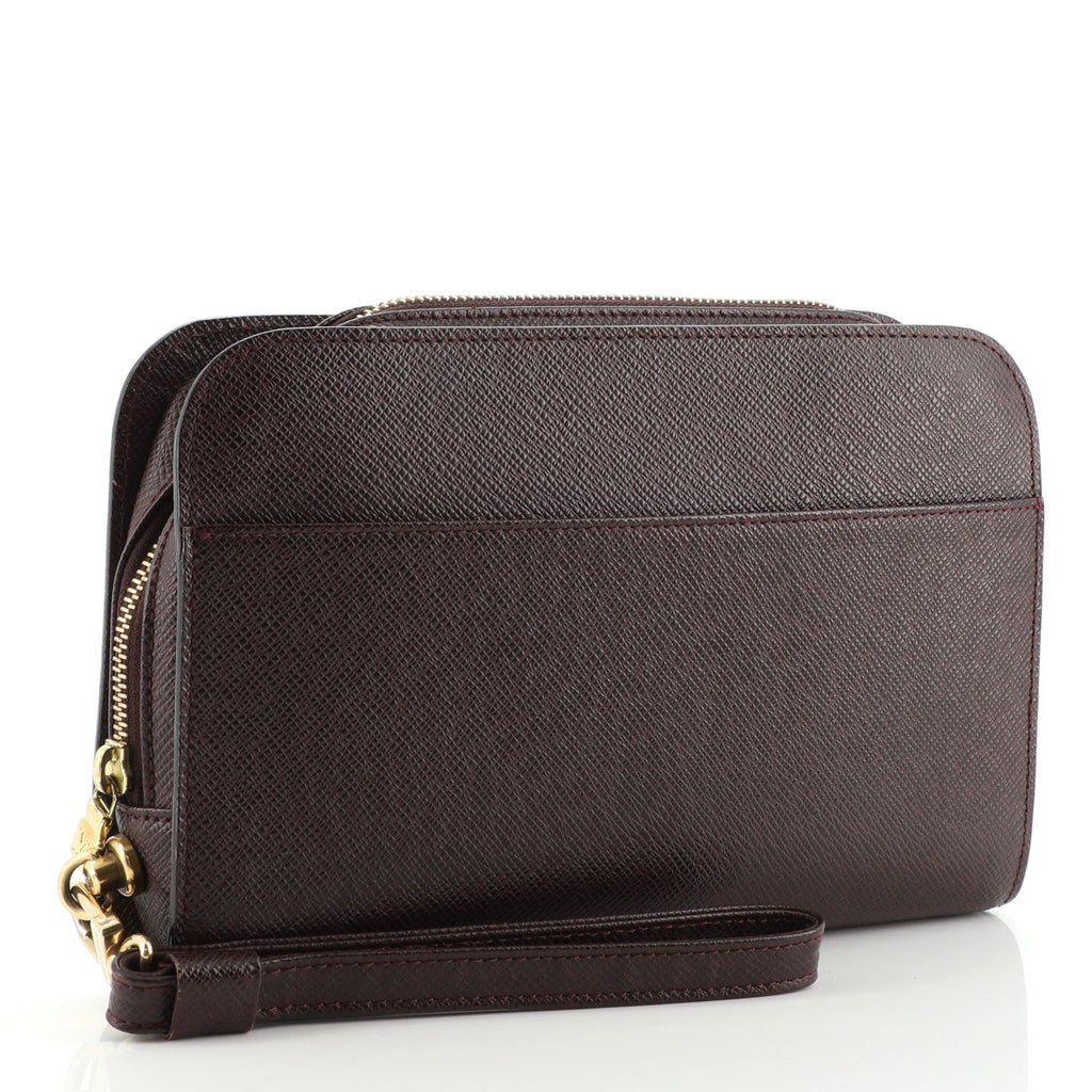 Pochette Baikal Clutch Taiga Leather