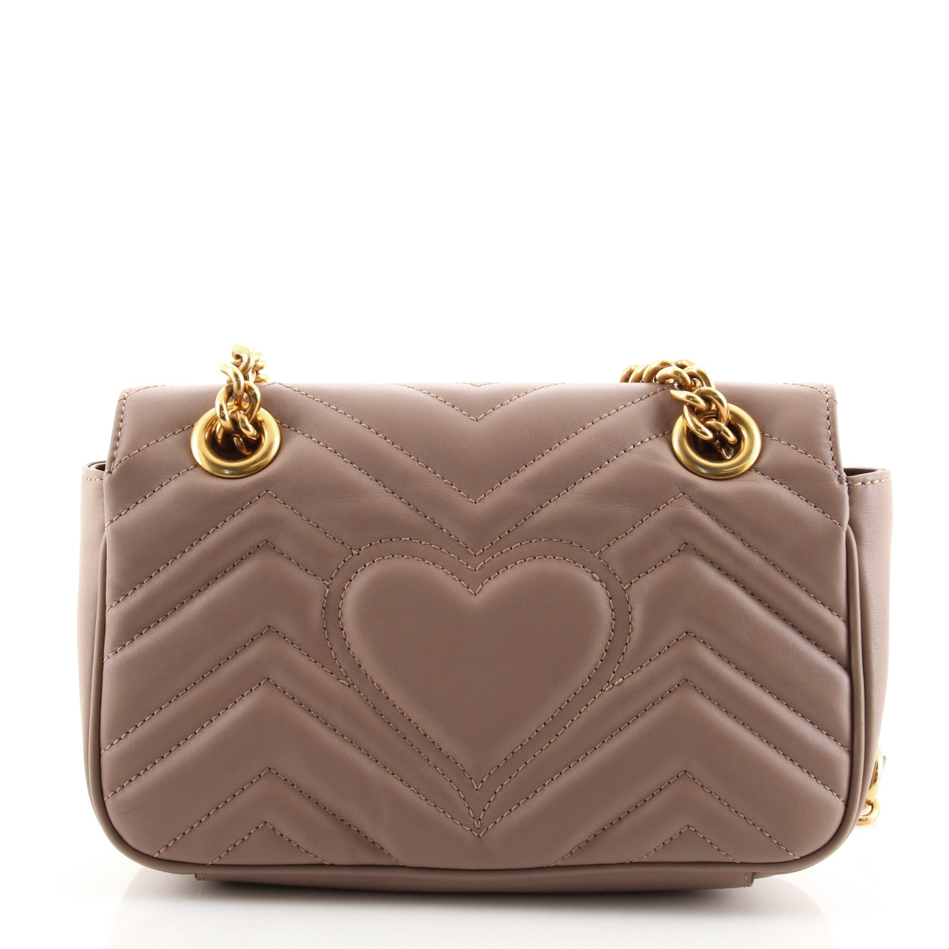 GG Marmont Flap Bag Matelasse Leather Mini