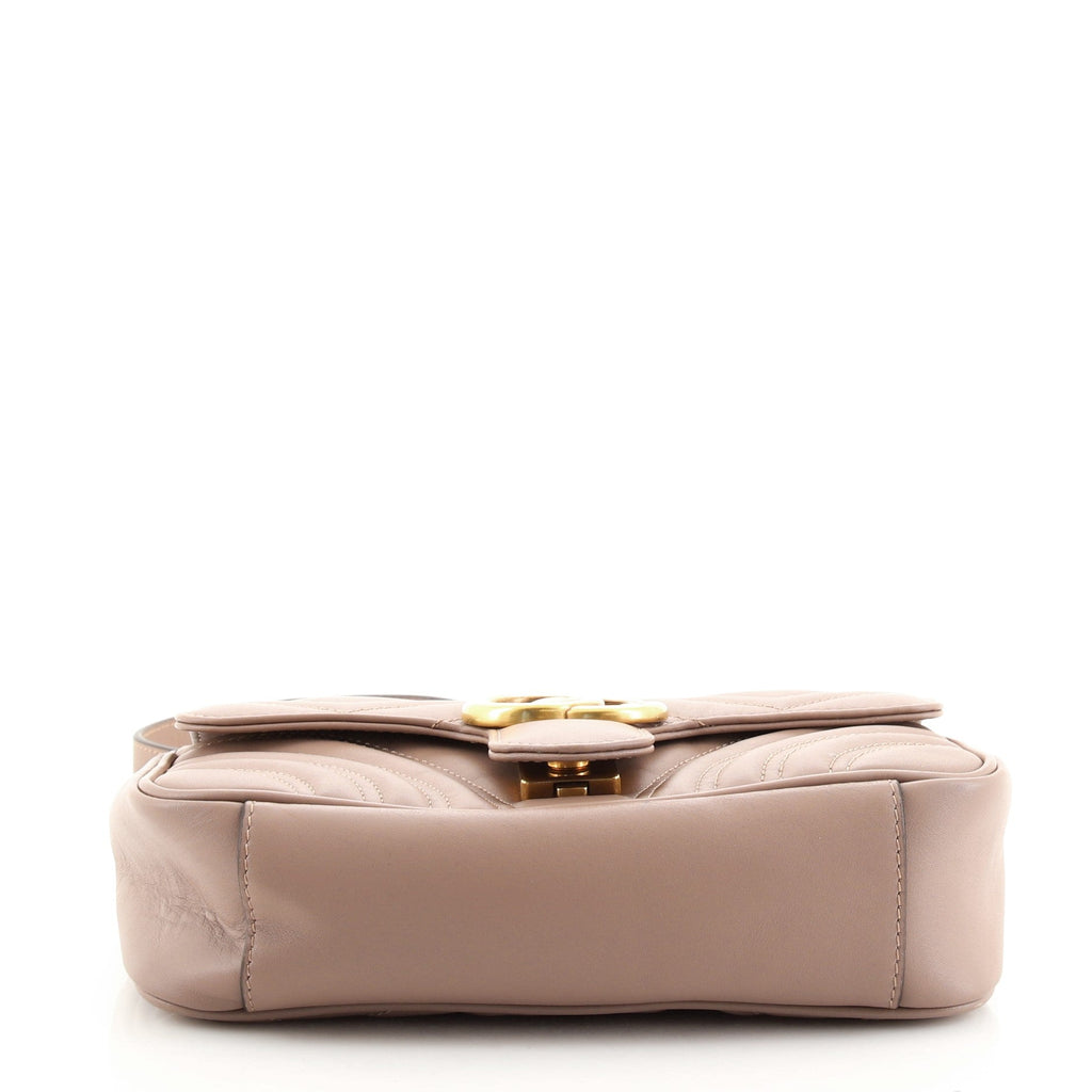GG Marmont Flap Bag Matelasse Leather Mini
