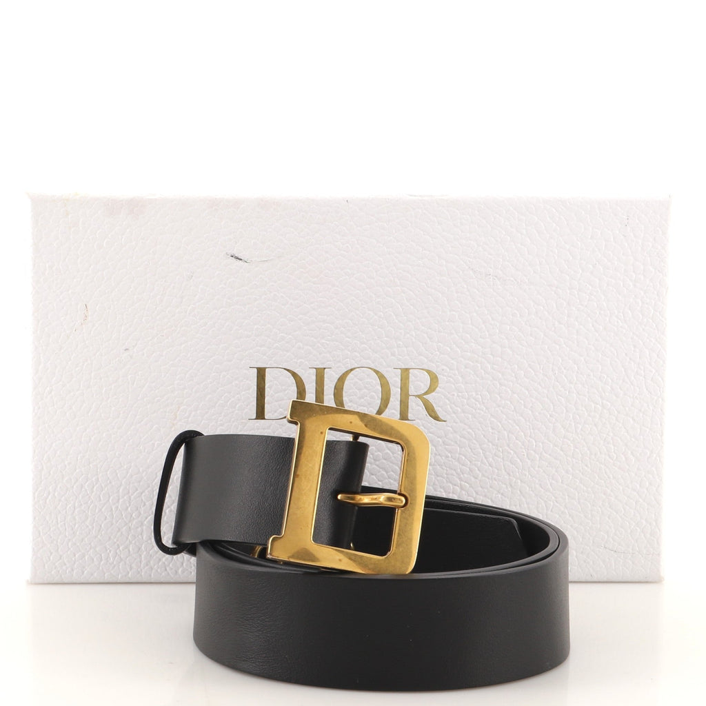 Diorquake Belt Leather Medium 85