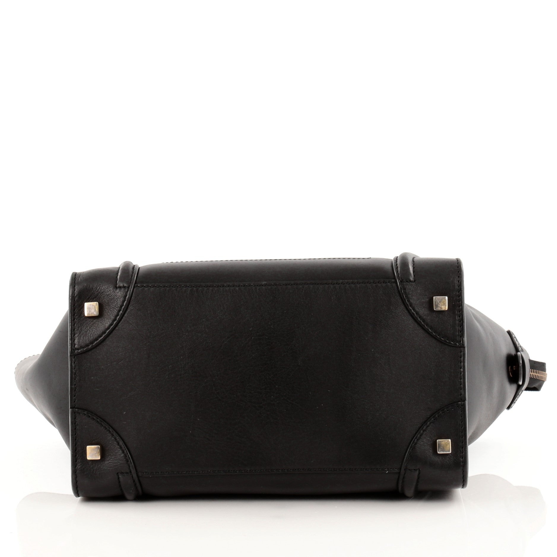 Luggage Handbag Smooth Leather Mini