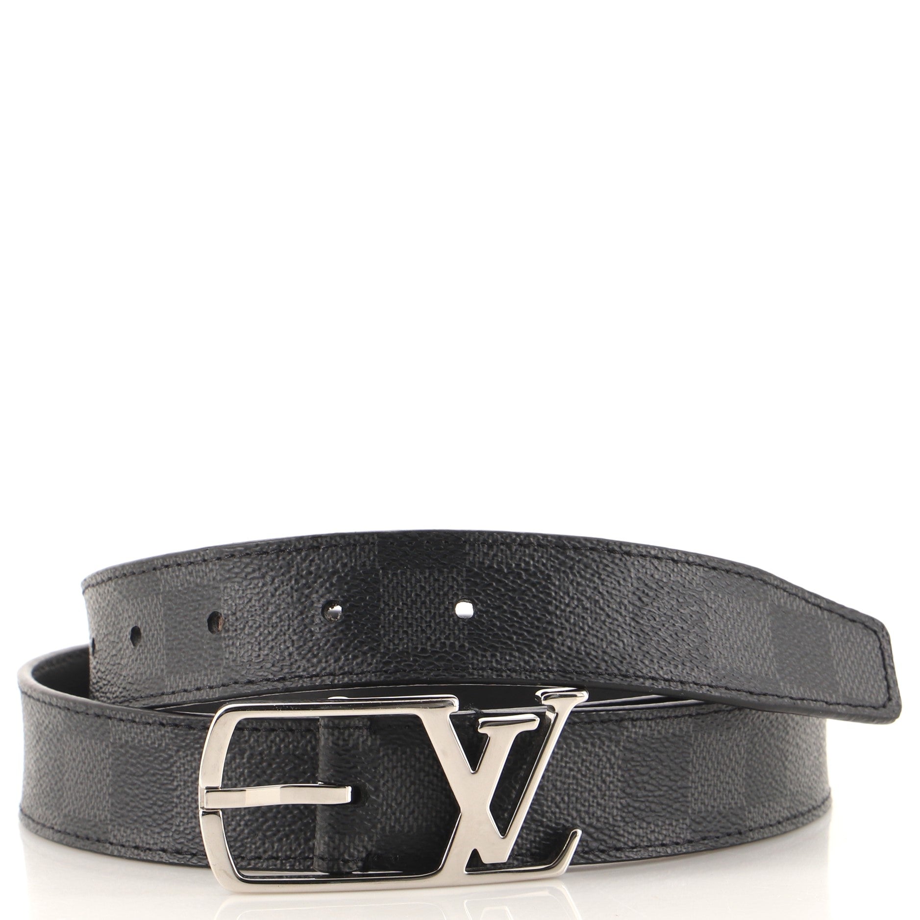 Neogram Belt Damier Graphite Medium 95