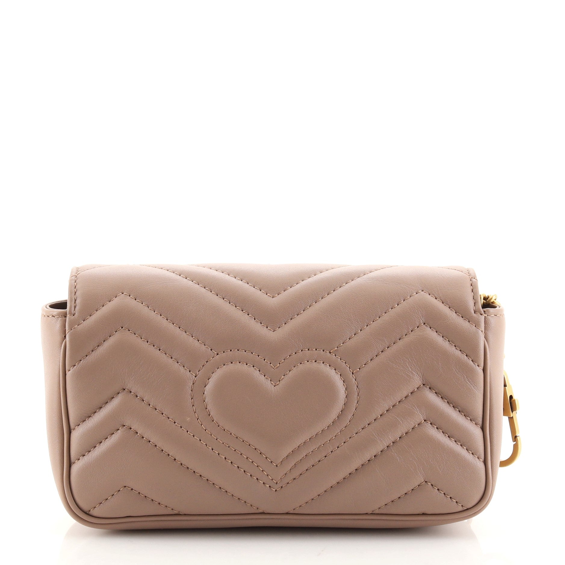 GG Marmont Flap Bag Matelasse Leather Super Mini
