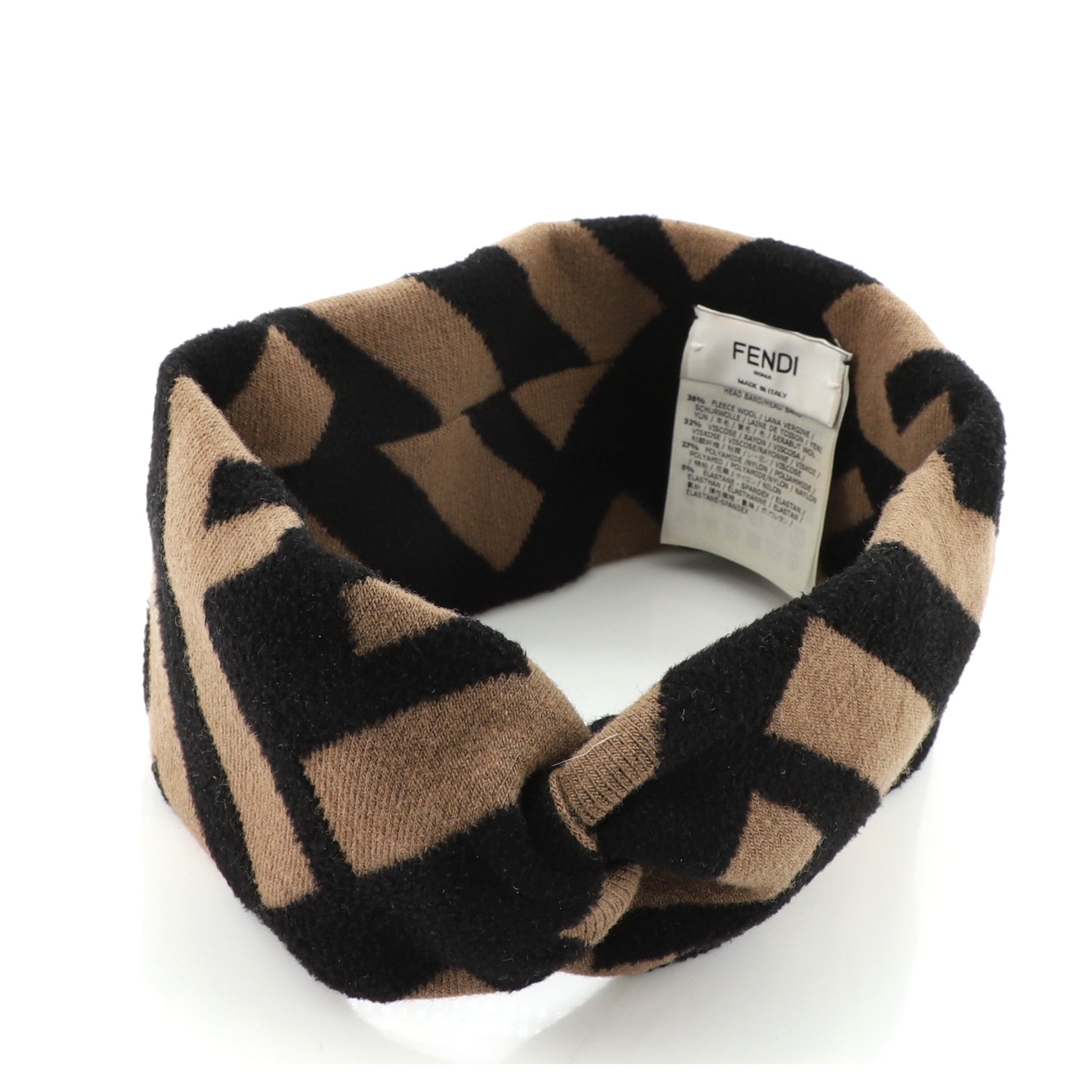Logo Headband Wool and Viscose XXL