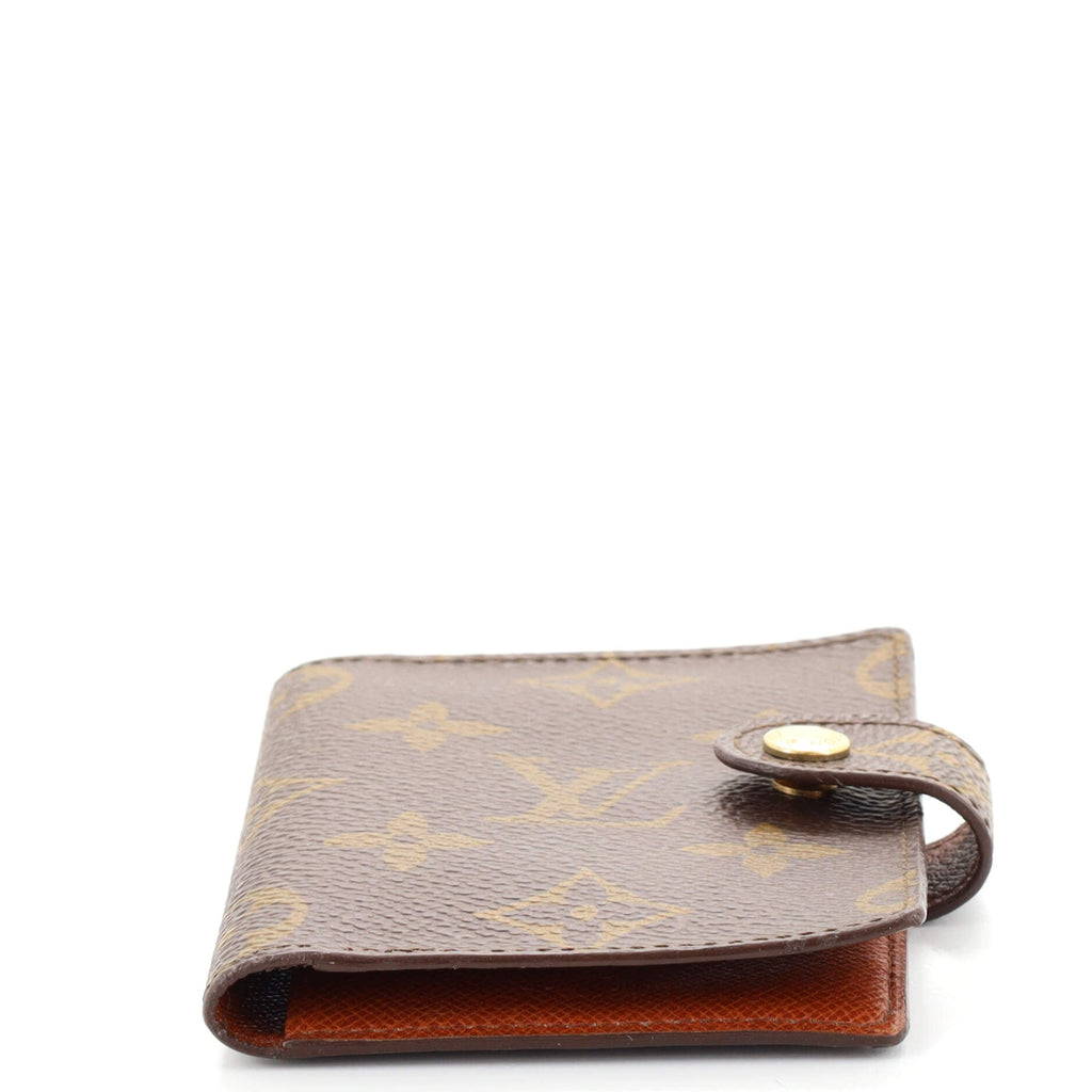 Agenda Cover Monogram Canvas Mini