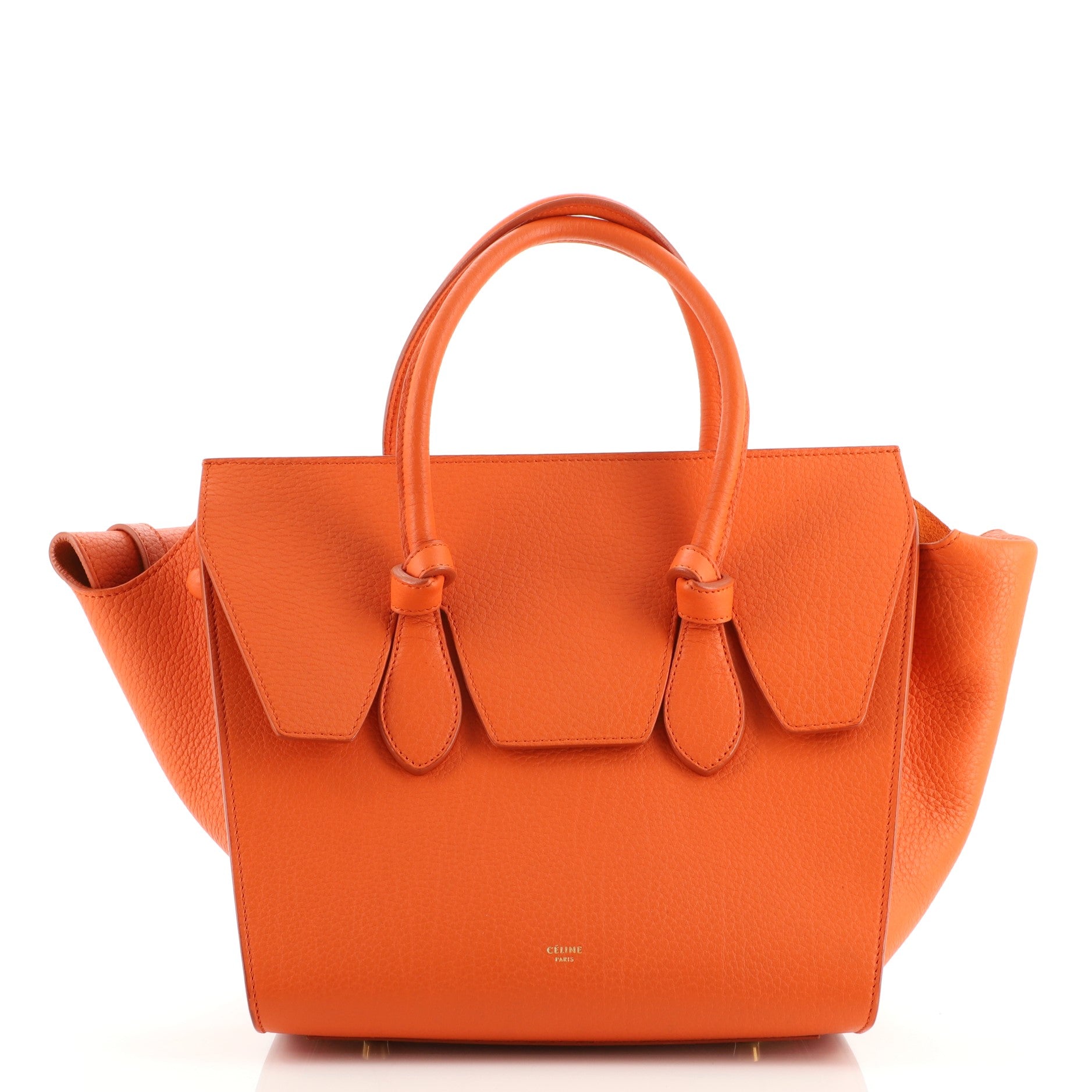 Tie Knot Tote Grainy Leather Mini