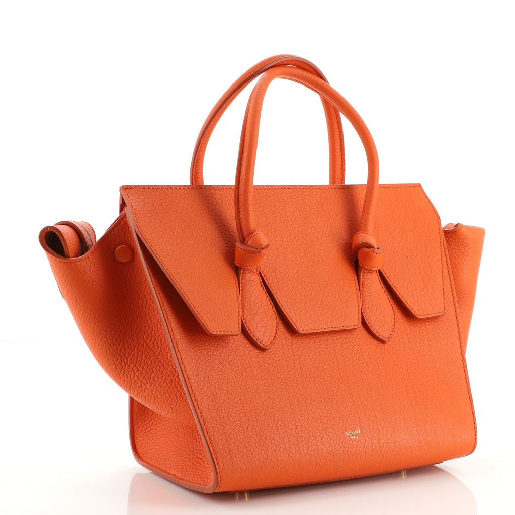 Tie Knot Tote Grainy Leather Mini
