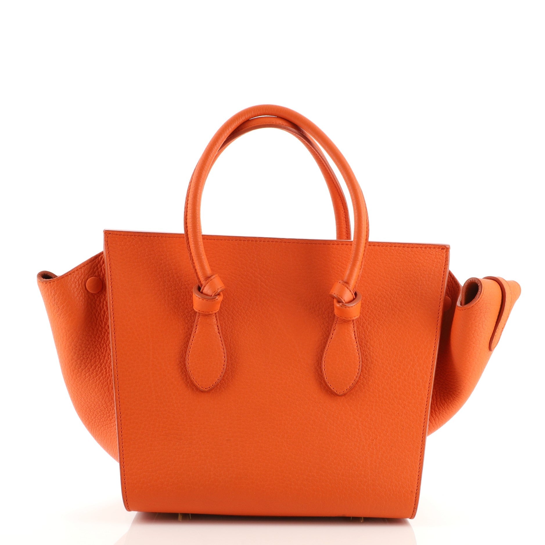 Tie Knot Tote Grainy Leather Mini
