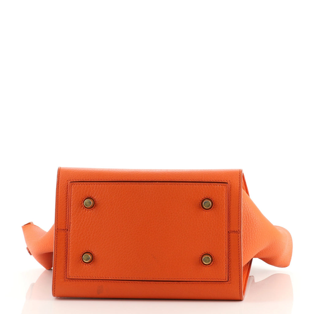 Tie Knot Tote Grainy Leather Mini