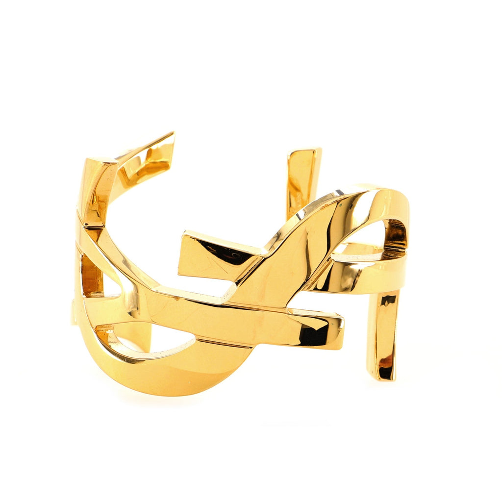 Monogram Cuff Bracelet Metal