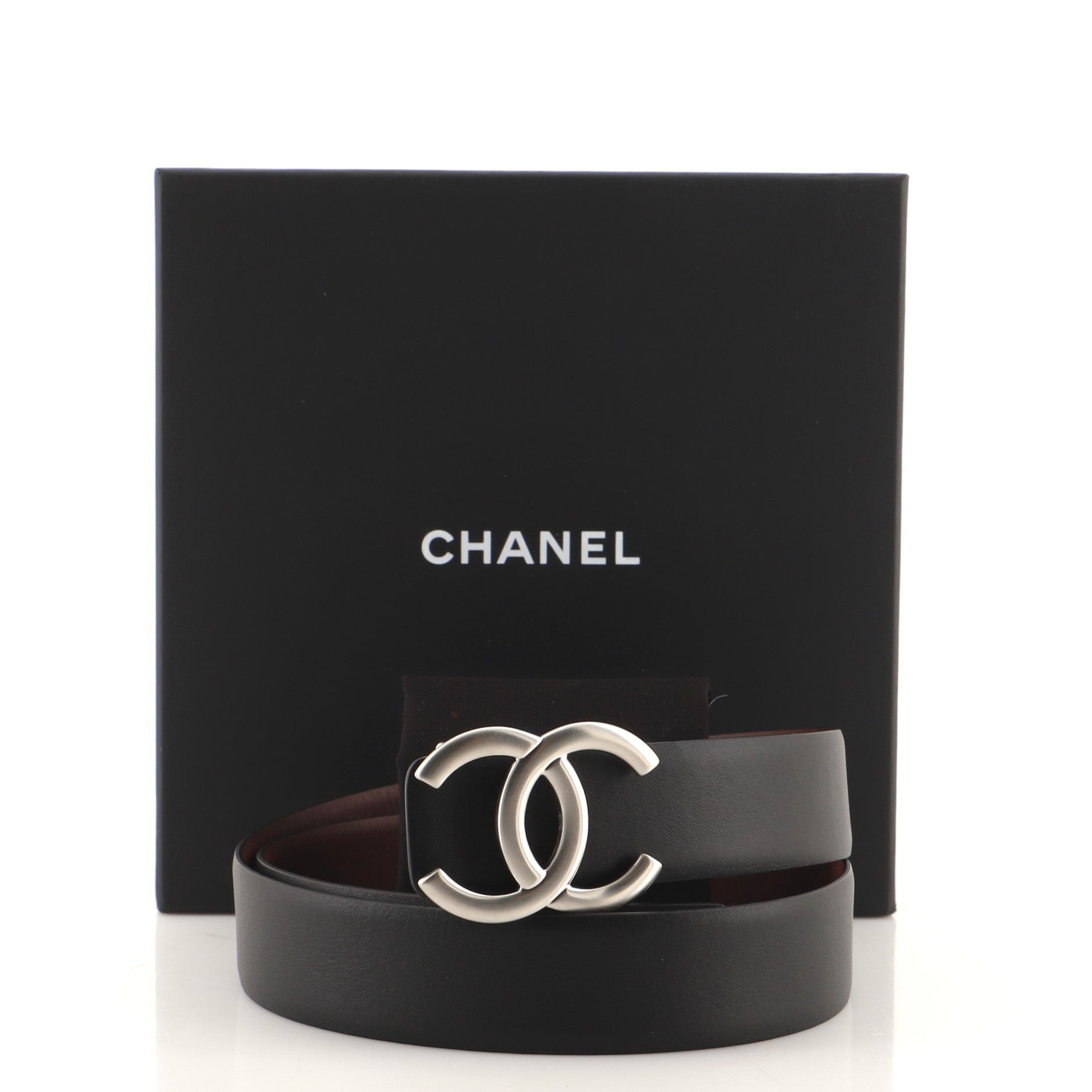 CC Reversible Belt Calfskin Medium 75