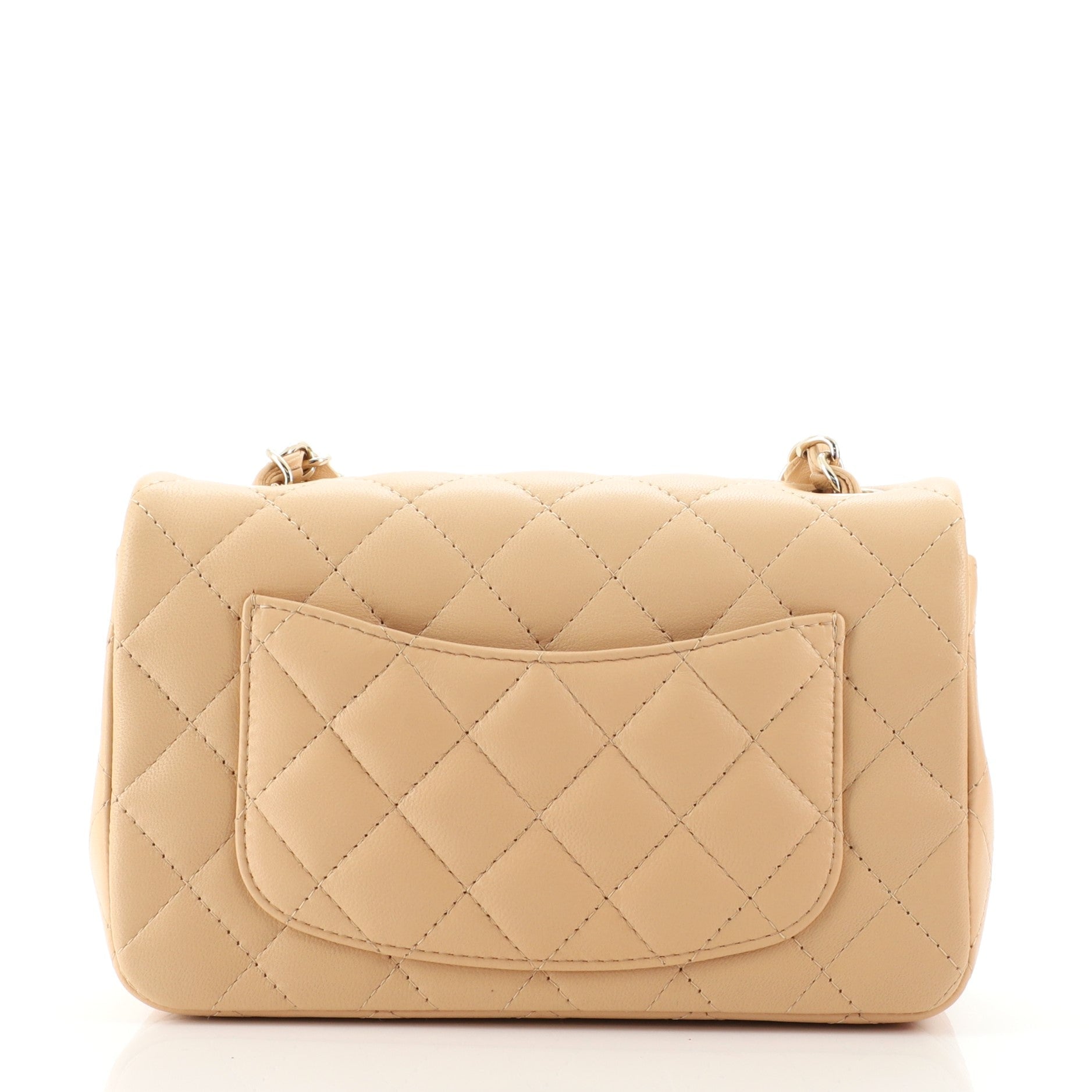 Classic Single Flap Bag Quilted Lambskin Mini