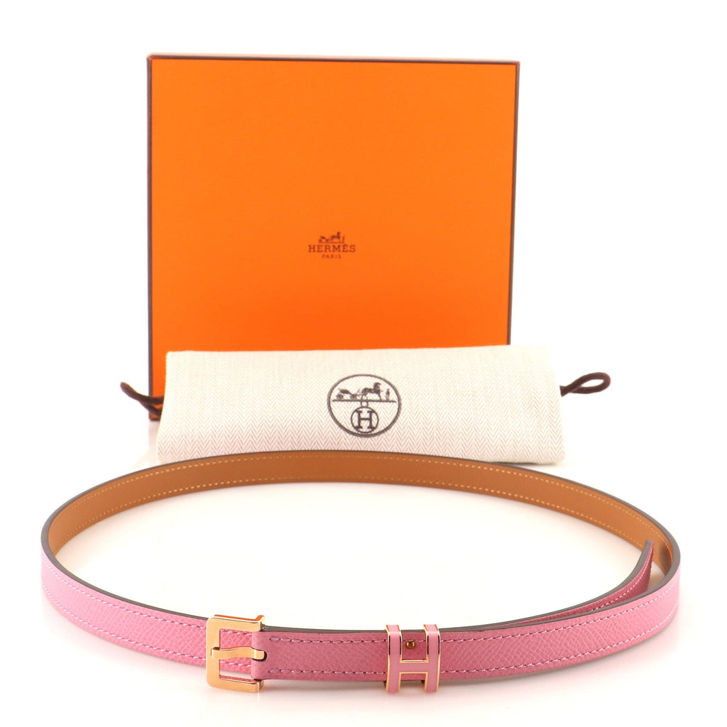 Pop H Belt Leather Thin 80