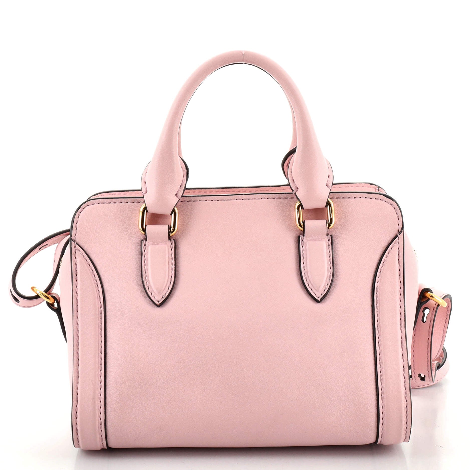Padlock Zip Around Tote Leather Mini