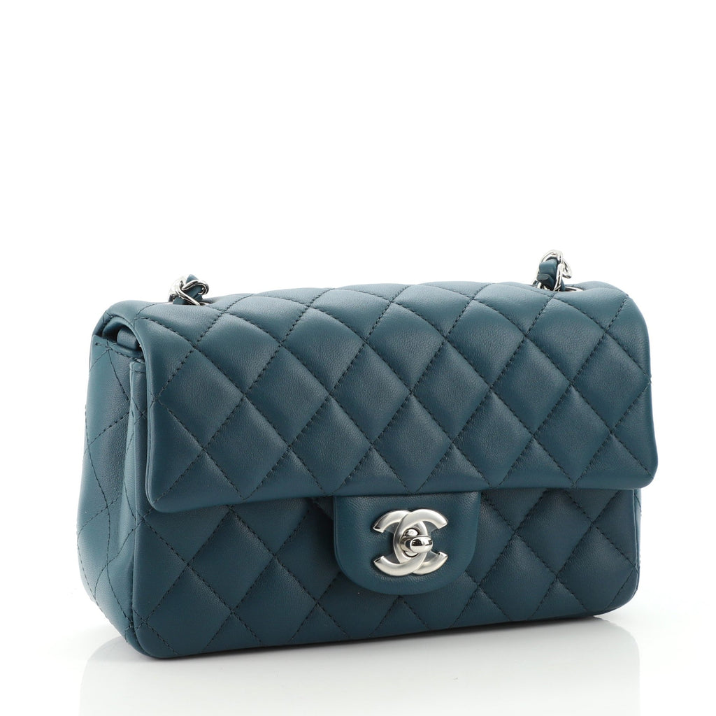 Classic Single Flap Bag Quilted Lambskin Mini