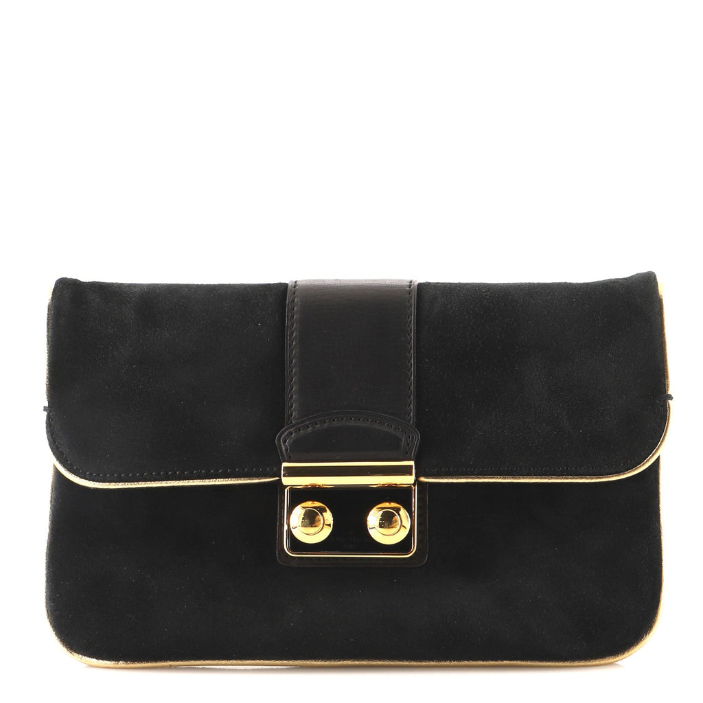 Sofia Coppola Slim Clutch Suede