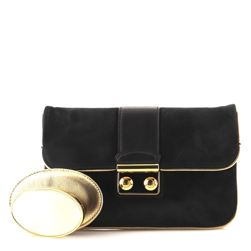 Sofia Coppola Slim Clutch Suede