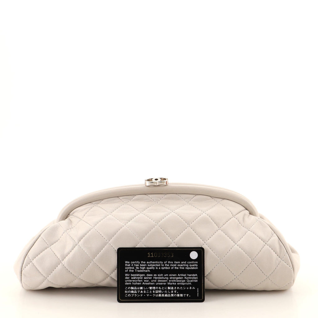 Timeless Clutch Quilted Lambskin