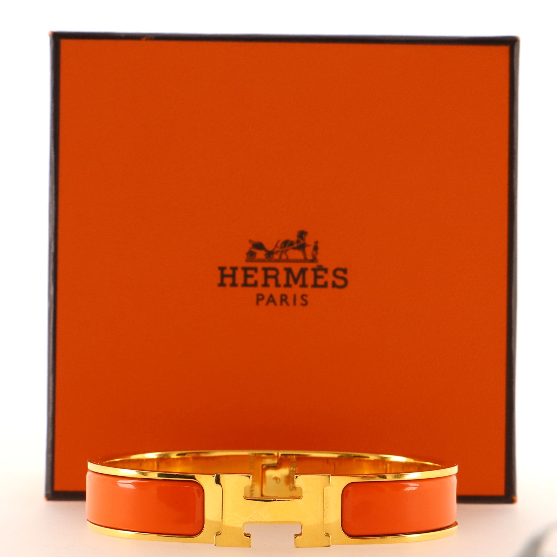 Clic H Bracelet Enamel Narrow