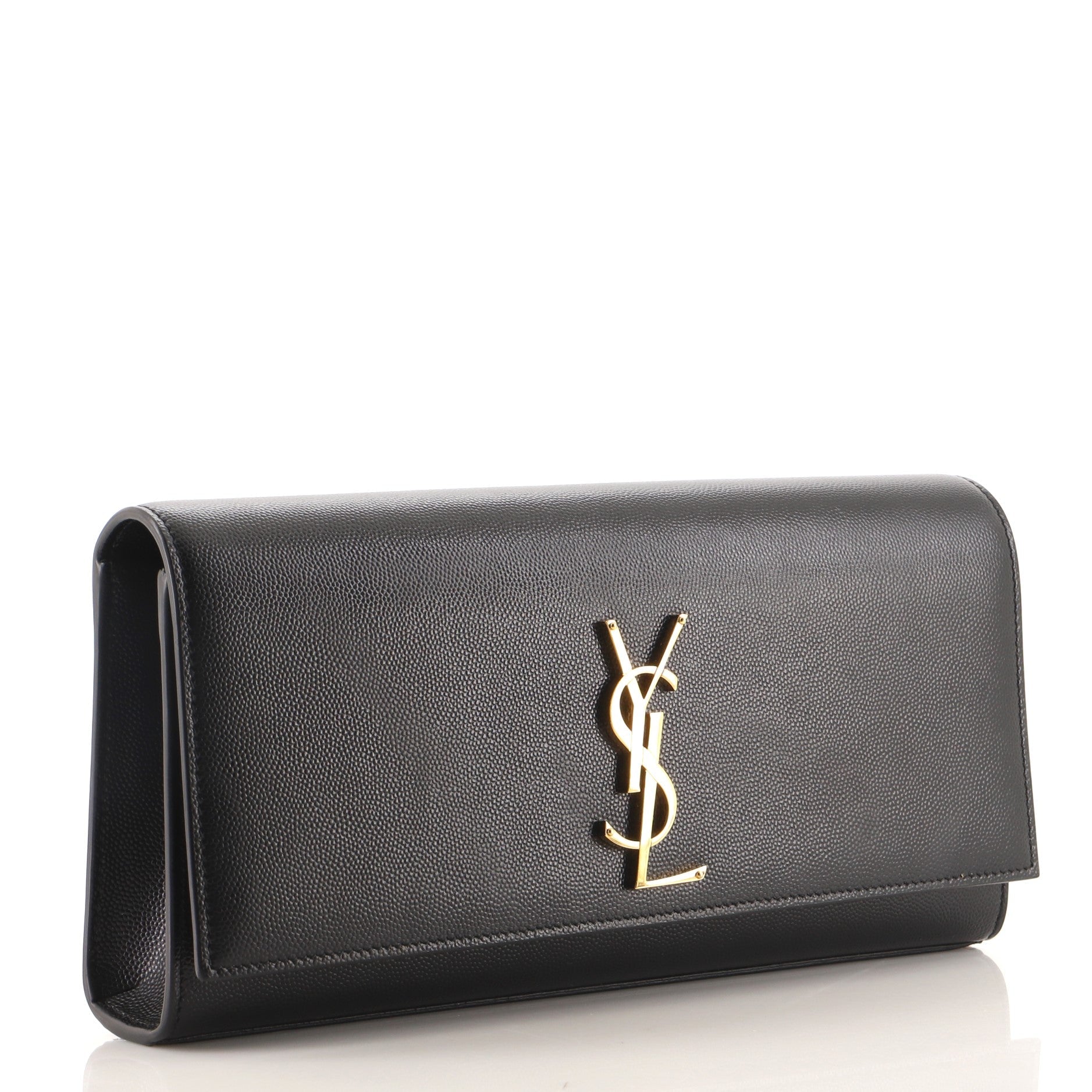 Classic Monogram Clutch Leather Long