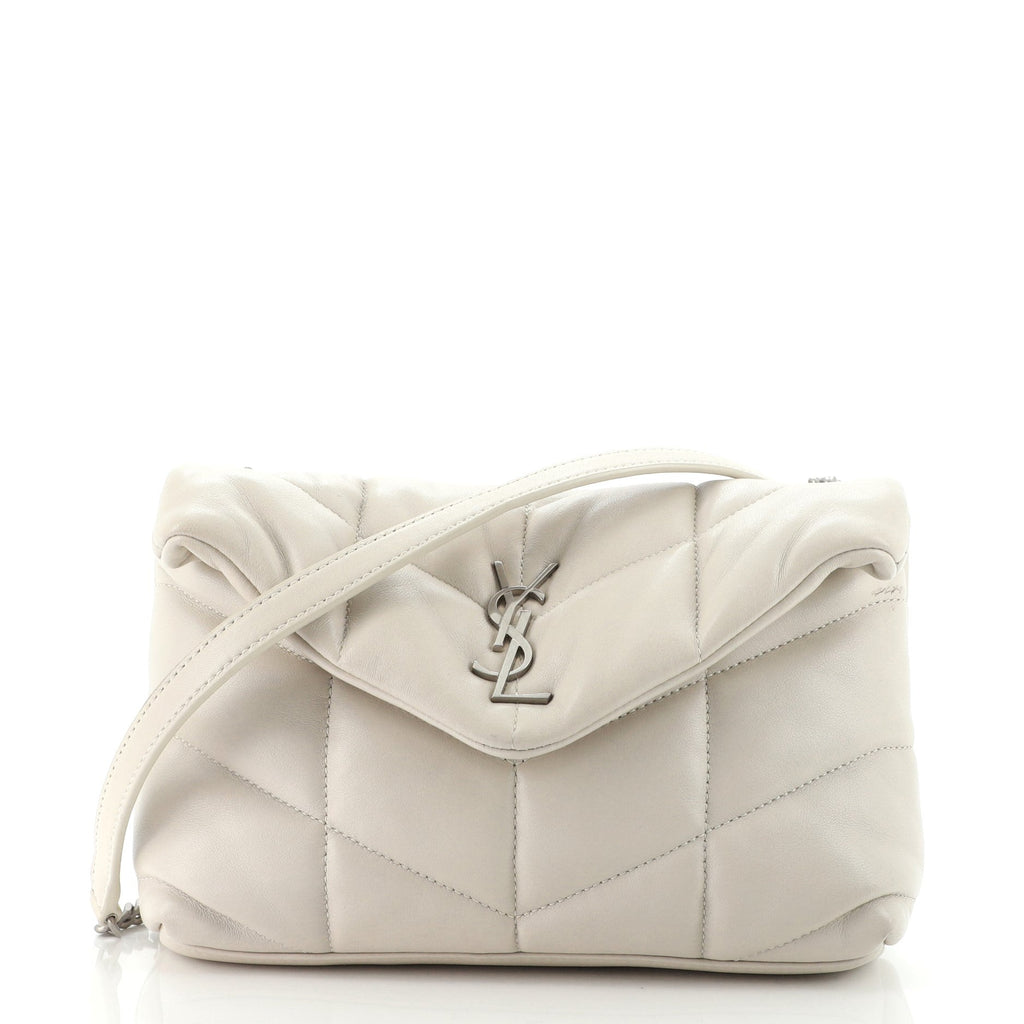 LouLou Puffer Shoulder Bag Quilted Leather Mini