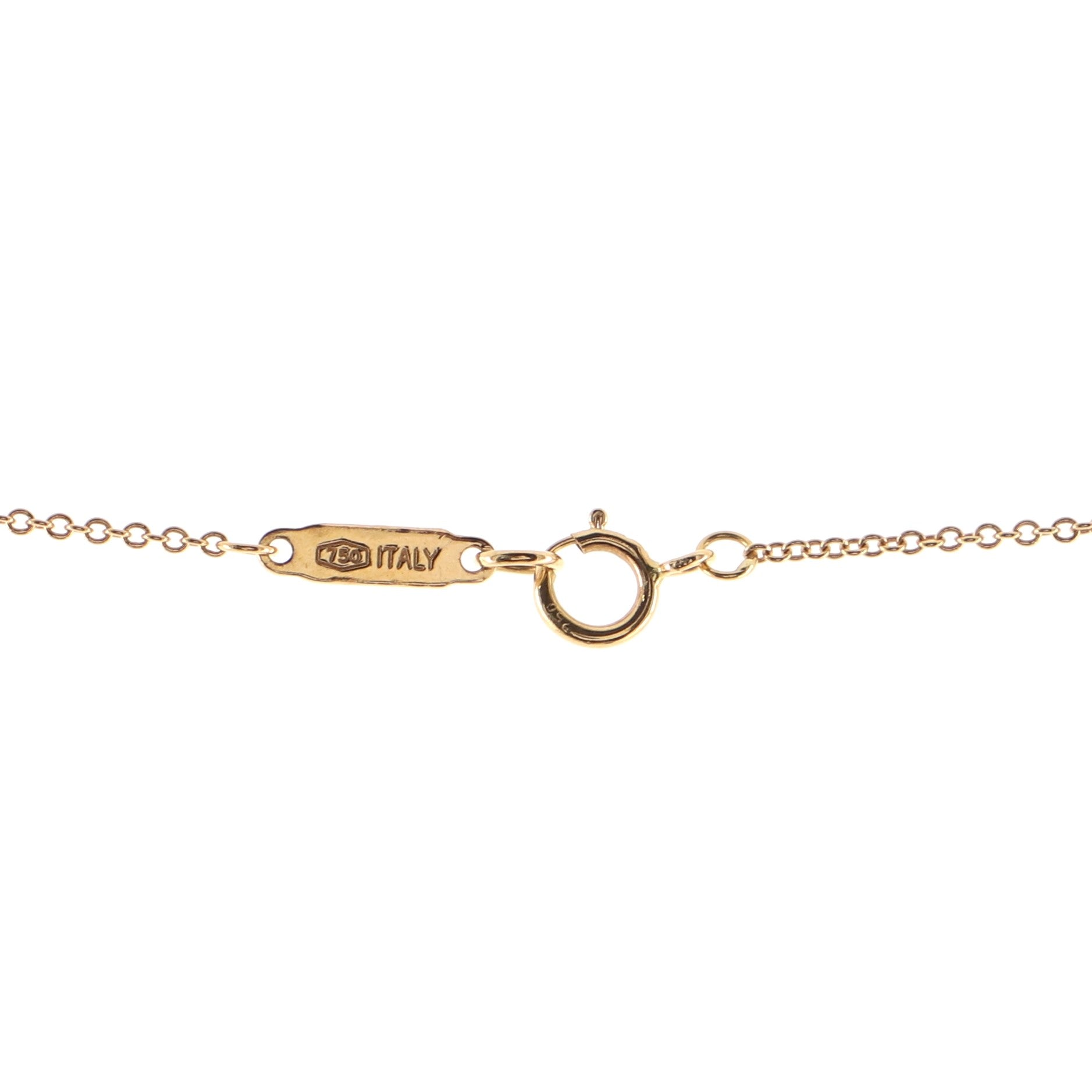 Atlas Open Medallion Pendant Necklace 18K Rose Gold with Diamonds Small