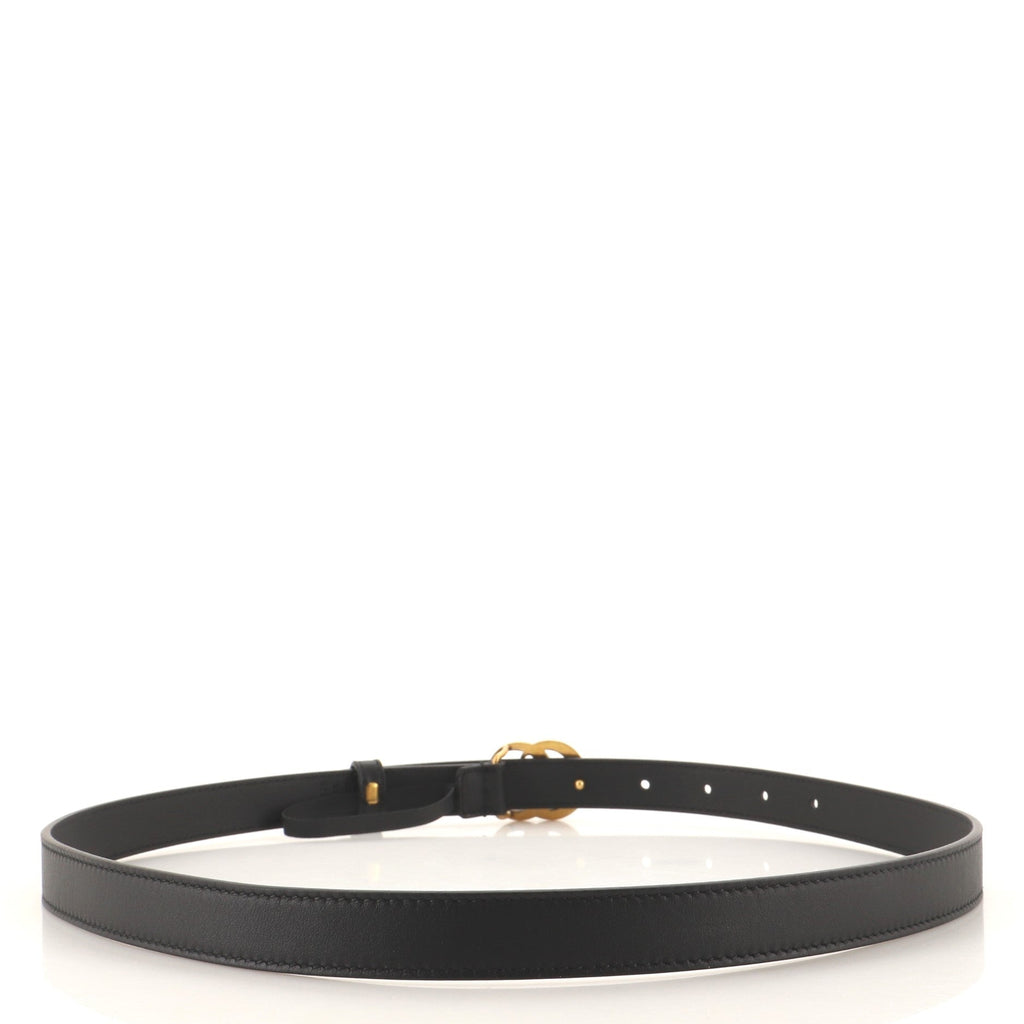 GG Marmont Belt Leather Thin 80