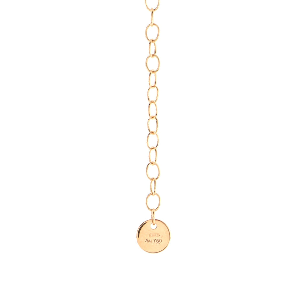 Icon Blooms Pendant Necklace 18K Rose Gold and Enamel