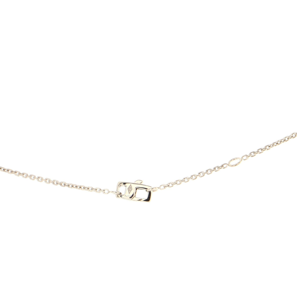 Idylle Blossom Necklace 18K White Gold with Diamond