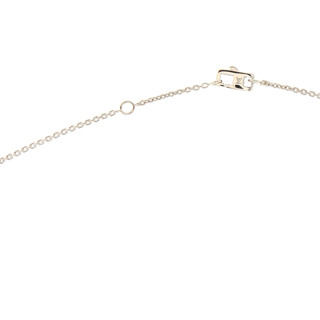 Idylle Blossom Necklace 18K White Gold with Diamond
