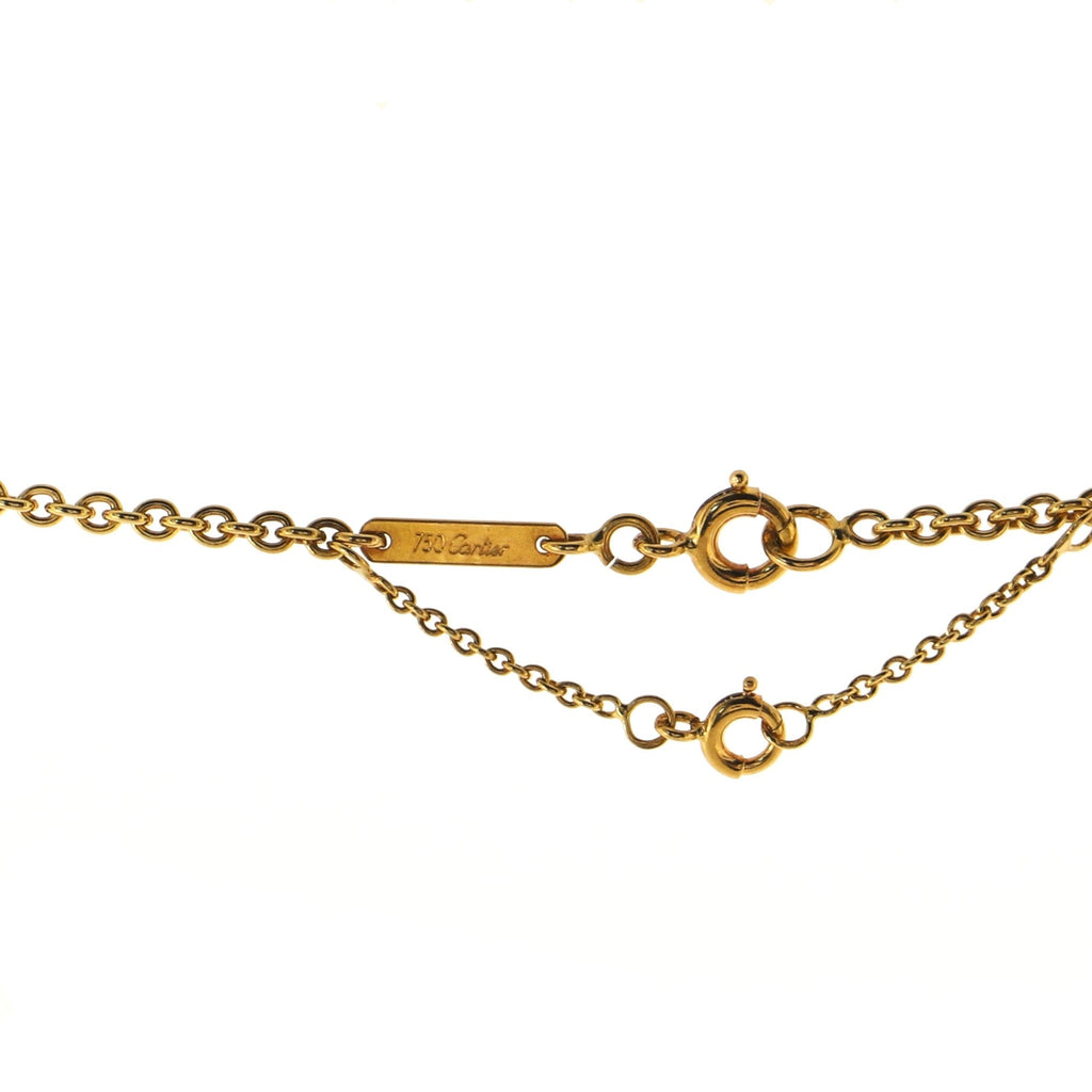 Ingot Pendant Necklace 18K Yellow Gold with Diamond
