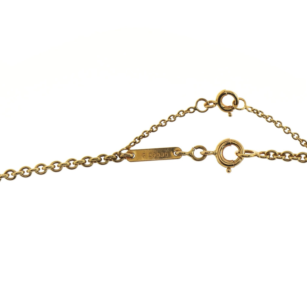 Ingot Pendant Necklace 18K Yellow Gold with Diamond