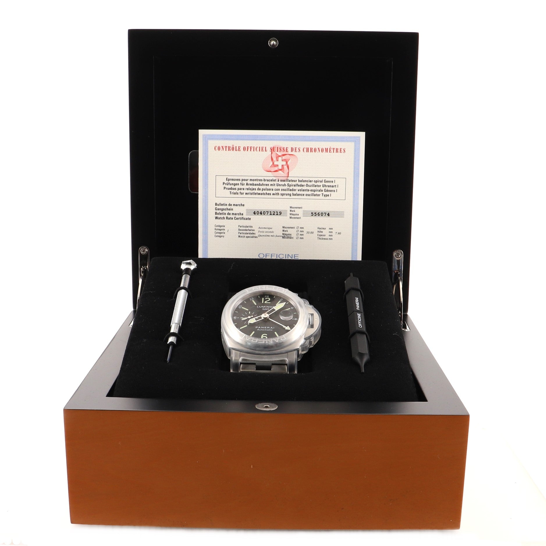 Luminor GMT Automatic Watch Stainless Steel 44