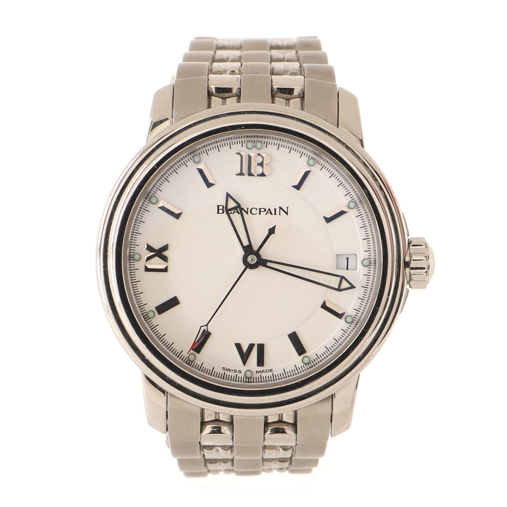 Leman Ultra Slim Automatic Watch Stainless Steel 38