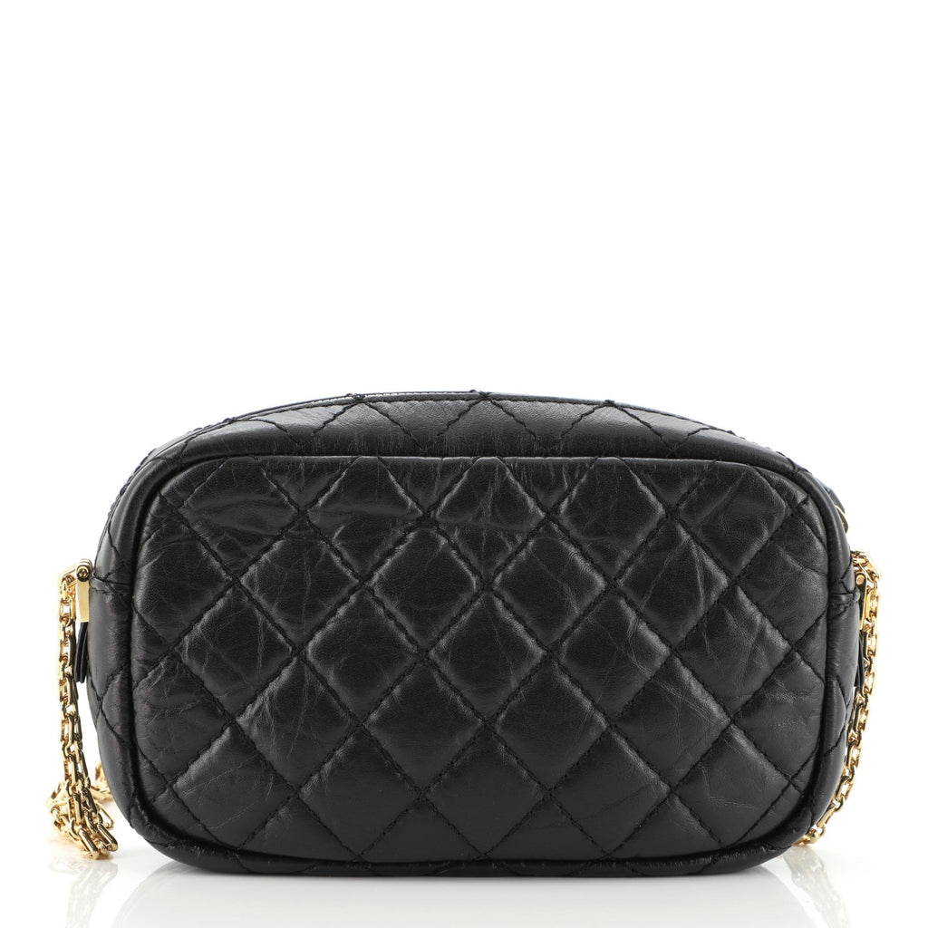 Reissue Camera Crossbody Bag Quilted Aged Calfskin Mini