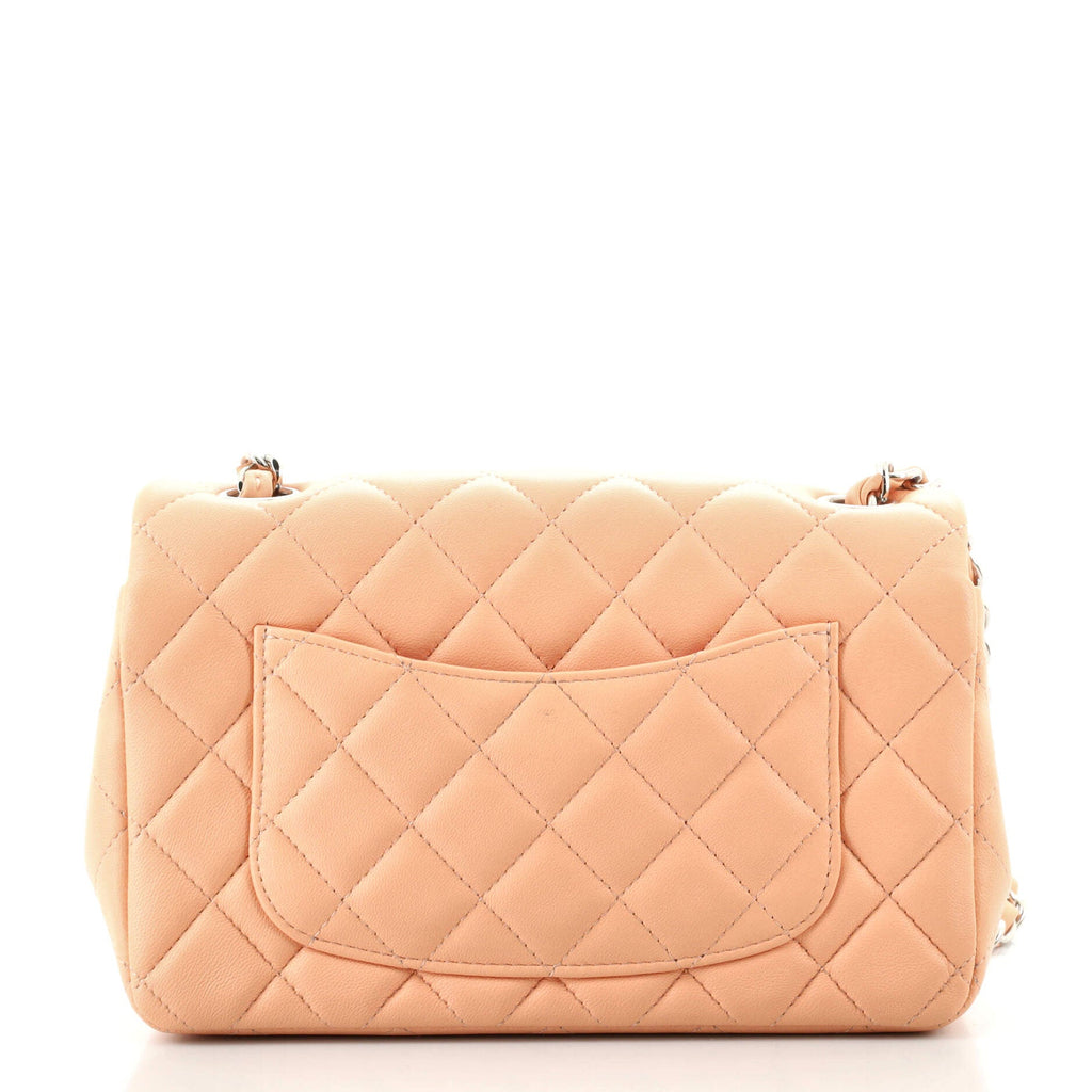 Classic Single Flap Bag Quilted Lambskin Mini