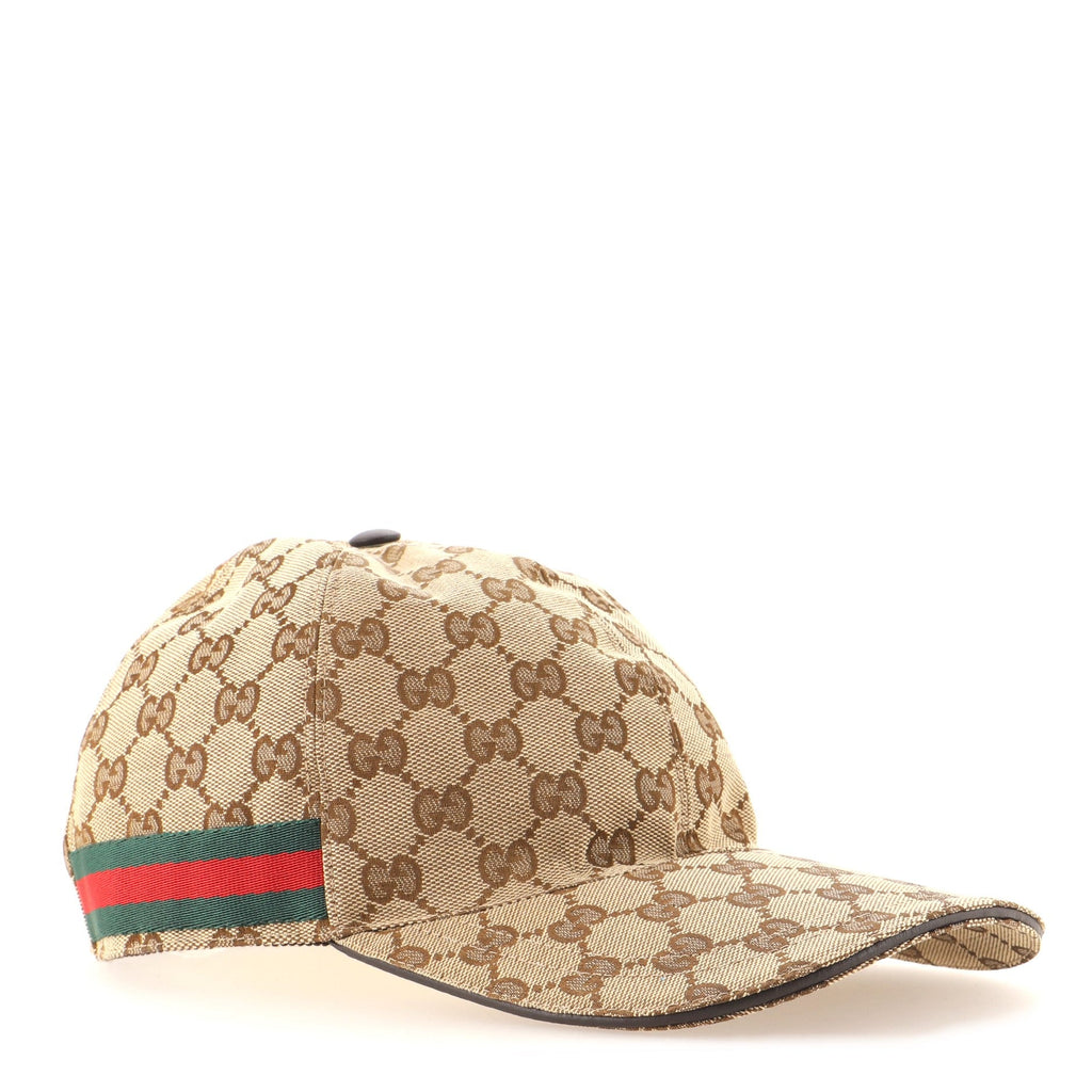 Web Baseball Cap GG Canvas Large
