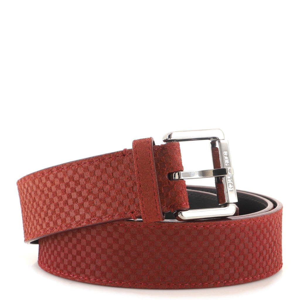Ceinture Belt Mini Damier Suede Medium 100