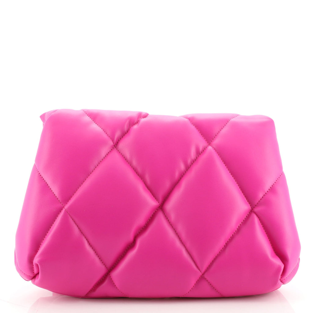 Touch Clutch Quilted Leather Medium