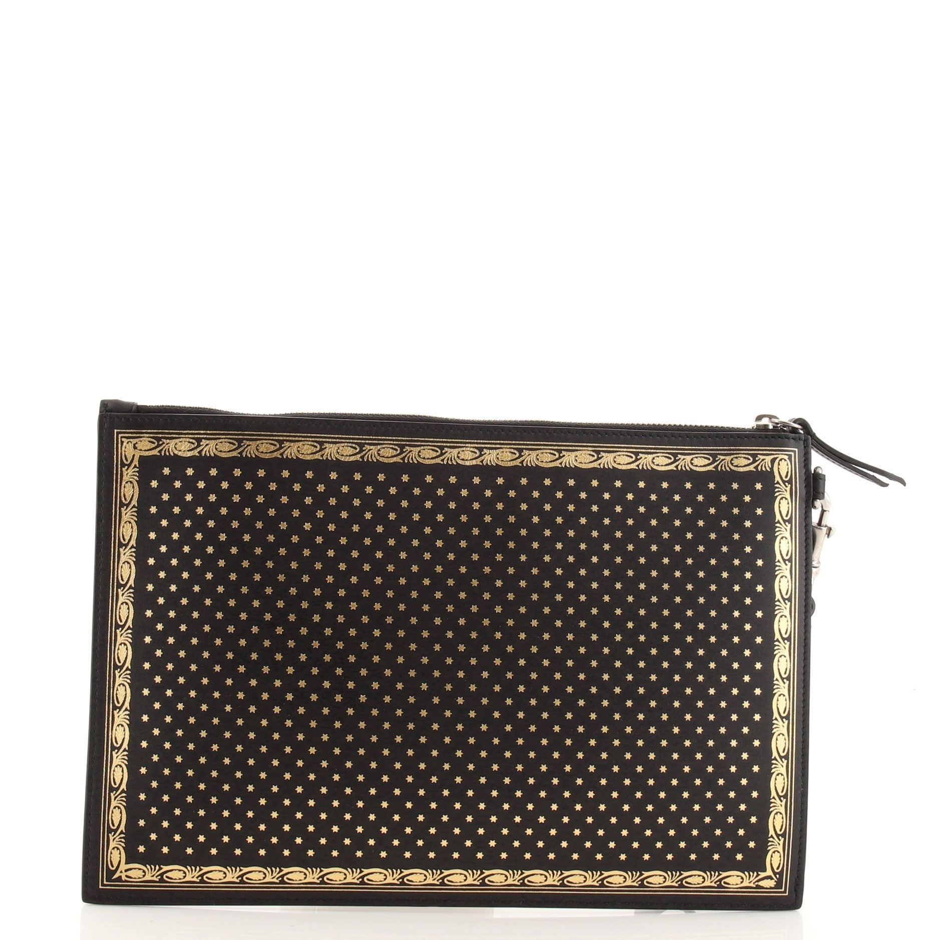 Wristlet Clutch Limited Edition Printed Leather