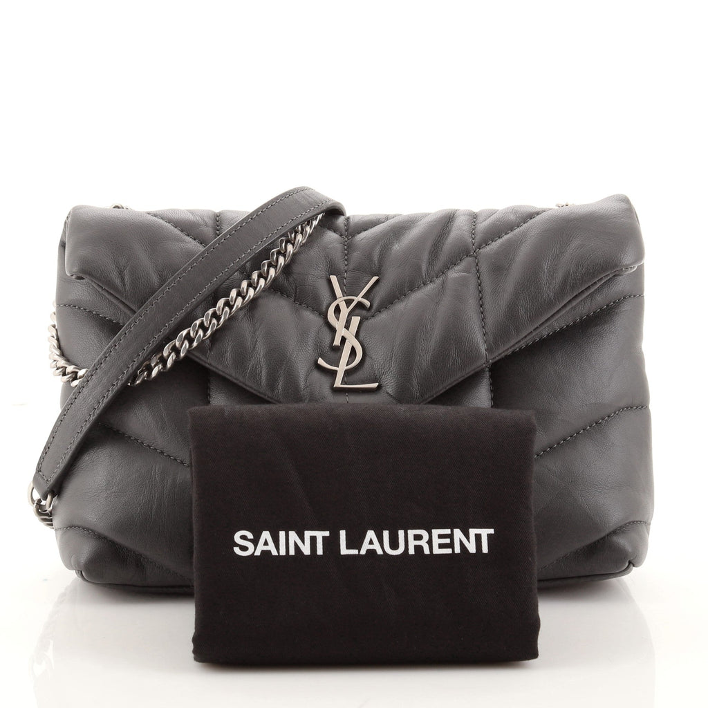 LouLou Puffer Shoulder Bag Quilted Leather Mini