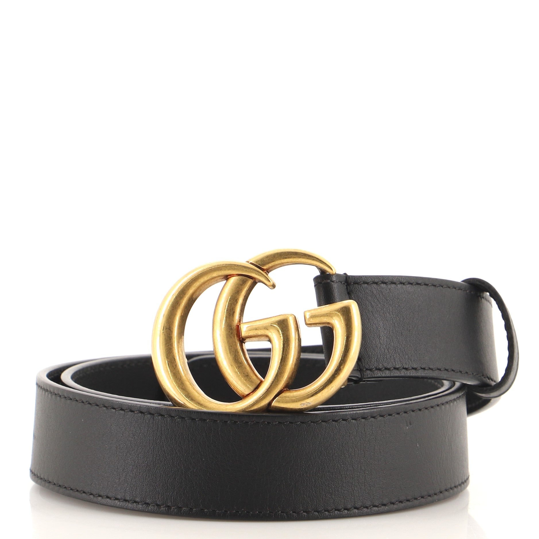 GG Marmont Belt Leather Medium 85