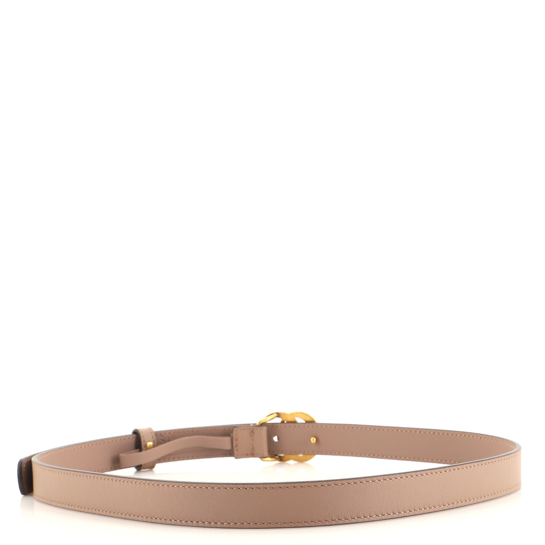 Pearly GG Marmont Belt Leather Thin 80