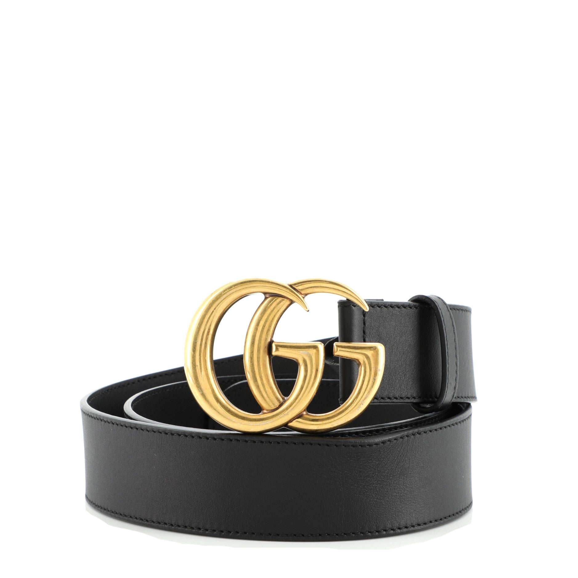 GG Marmont Belt Leather Wide 100