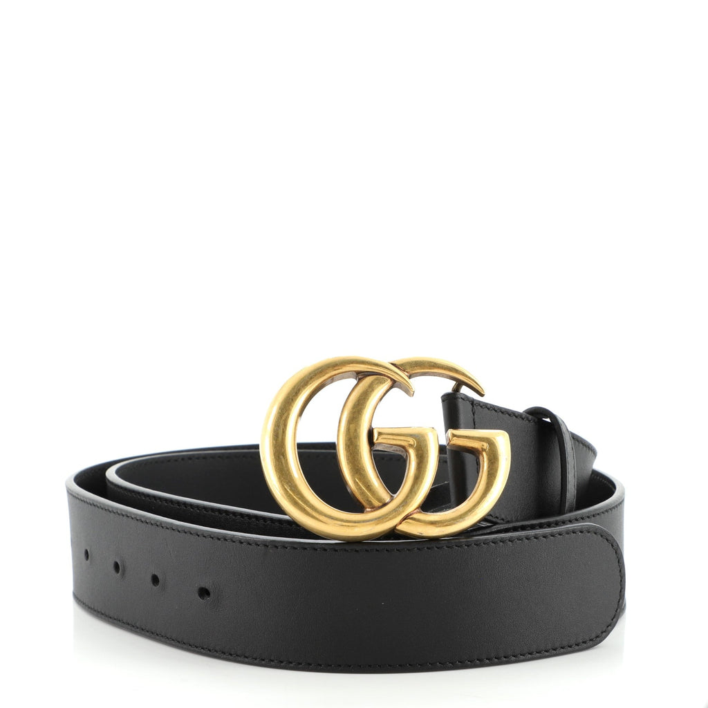 GG Marmont Belt Leather Wide 100
